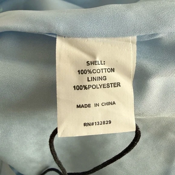 Superdown Claudia Sequin Denim Strapless Dress in Light Wash NWT Size S - Picture 8 of 9